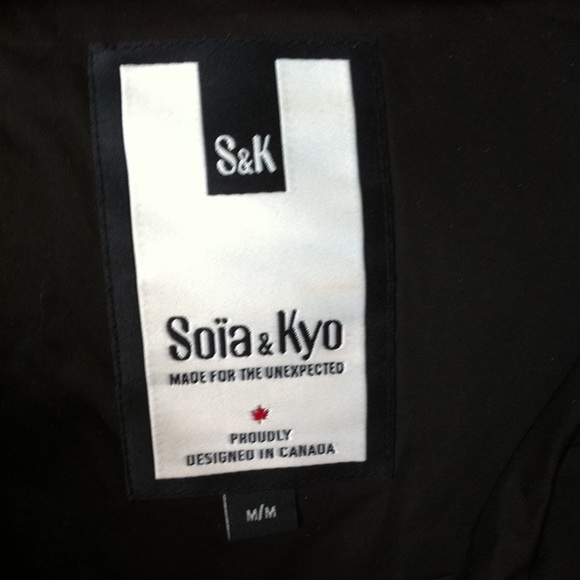 ❄️NWT Soia & Kyo down winter coat with fur at hood - Picture 10 of 16